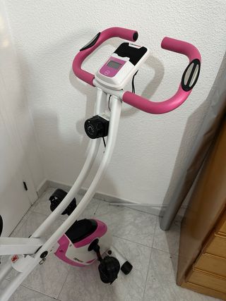 NUEVA Bicicleta Estática Plegable con Respaldo