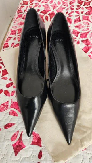 Zapatos de tacón Mango negros