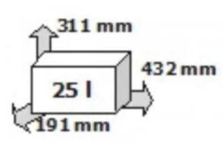 Alforja Custom Negro Mate