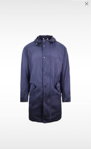 Gabardina hombre Lacoste impermeable azul