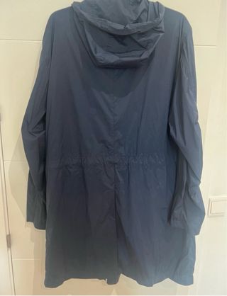 Gabardina hombre Lacoste impermeable azul