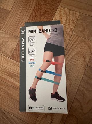 Mini Bandas de Resistencia Domyos x3