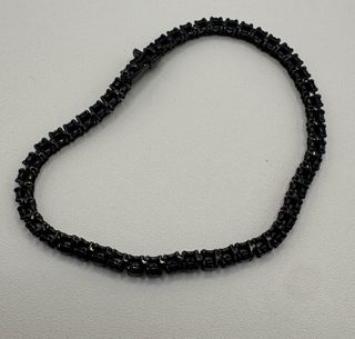 Pulsera Oro 18 kt con diamantes negros