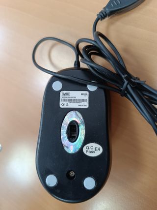 Ratón Láser Sweex USB Plateado