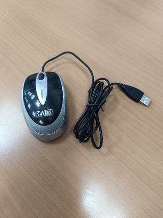 Ratón Láser Sweex USB Plateado