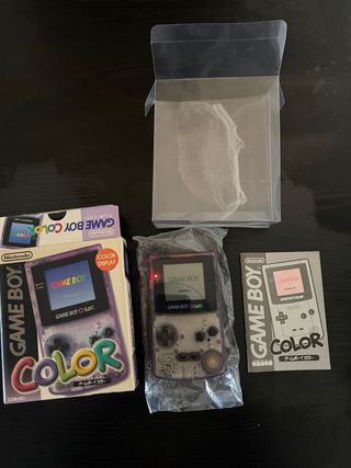 Nintendo Game Boy Color Morado Transparente
