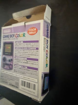 Nintendo Game Boy Color Morado Transparente