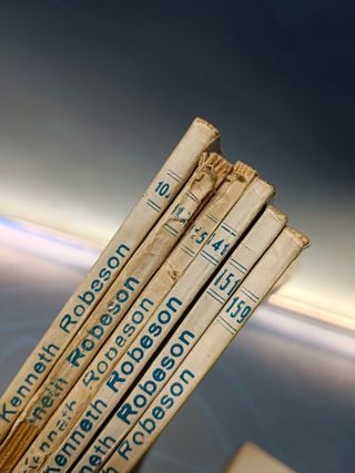 Lote 12 novelas PULP Doc Savage, por Kenneth Robeson, Colección Hombres Audaces, Editorial Molino , años 40