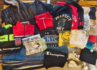 Lotto abbigliamento ragazzo 9/10 anni cm 140