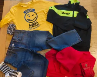 Lotto abbigliamento ragazzo 9/10 anni cm 140