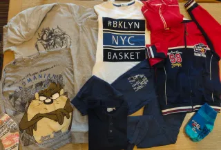 Lotto abbigliamento ragazzo 9/10 anni cm 140