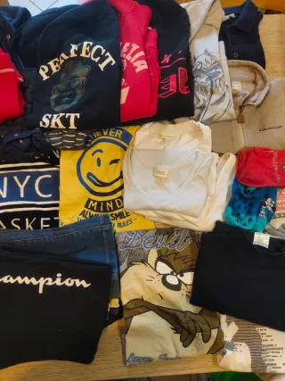 Lotto abbigliamento ragazzo 9/10 anni cm 140