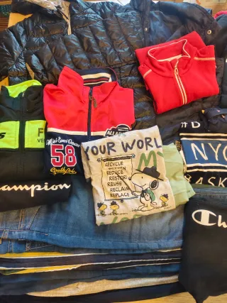 Lotto abbigliamento ragazzo 9/10 anni cm 140