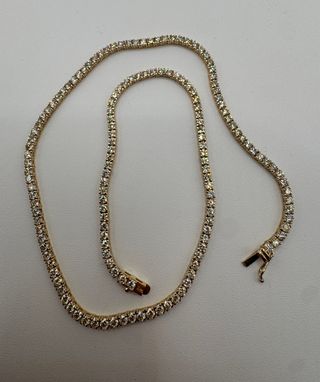 Collar Rivière Oro 18kt Diamantes