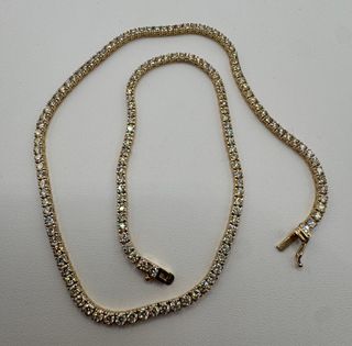 Collar Rivière Oro 18kt Diamantes