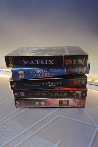 5 películas ciencia ficción VHS