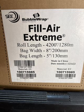 FILL AIR EXTREME BUBBLEWRAP
