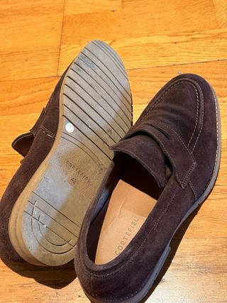 Mocasines Ante Marrón Cortefiel