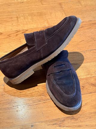 Mocasines Ante Marrón Cortefiel