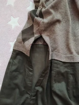 Vestido Purificación García lana y algodón