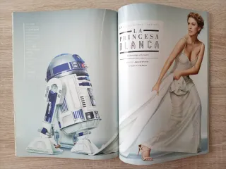 Revista GQ diciembre 2015: Blanca Suárez Star Wars