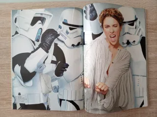 Revista GQ diciembre 2015: Blanca Suárez Star Wars