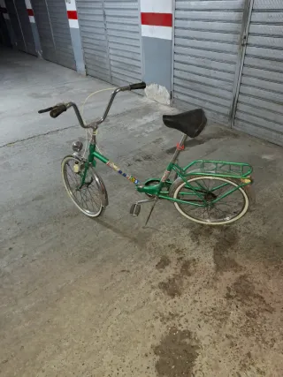 Bicicleta pieghevole BH verde