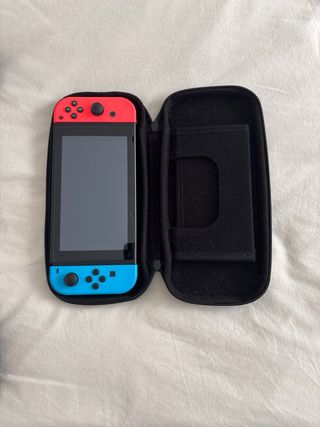 Nintendo Switch Completo Azul/Rojo