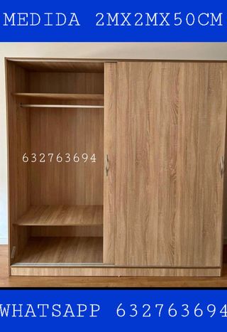 Armario corredero 2 puertas