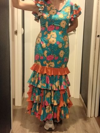 Vestido Sevillana Estampado