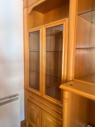 Mueble salón modular madera maciza