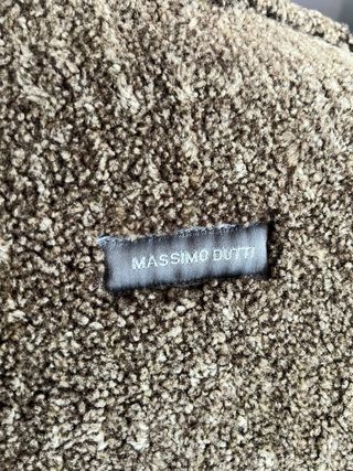 Abrigo 100% Piel Ovina Massimo Dutti