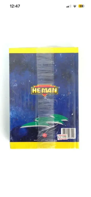 Diario He-Man Vintage Anni 90 pa133