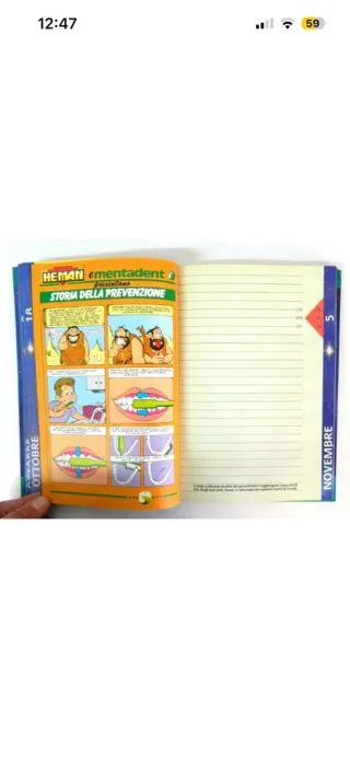 Diario He-Man Vintage Anni 90 pa133