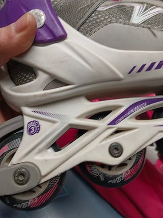 Patines en línea oxelo talla 32-35