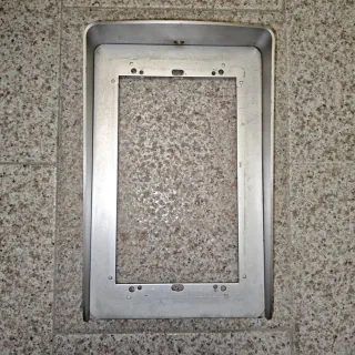 Visera Tegui 2 módulos Plata