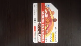 Telecom Italia Carta Telefonica Antonio Carlos Zag