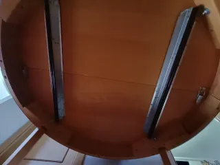 Mesa redonda extensible madera (117-210cm)