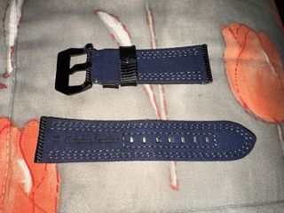 Panerai Cinturino Tessuto Tecnico 24/22 Nero