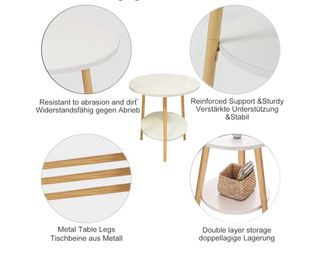 Mesa Auxiliar 2 Niveles KZOBYD