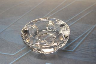 Cenicero de cristal años 60.