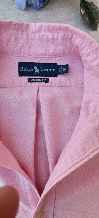 Camicia Polo Ralph Lauren Uomo Taglia M Rosa