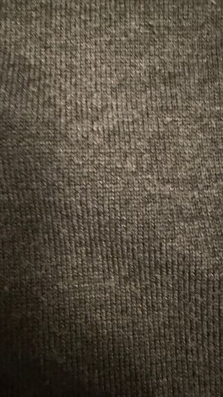 Chaleco de punto gris