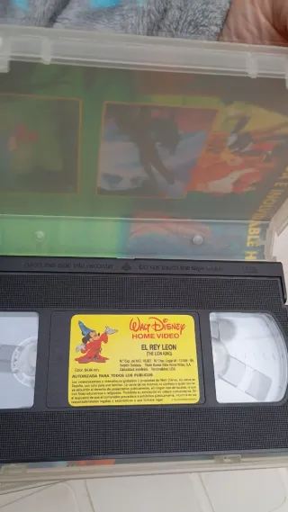 Colección 35 VHS Disney Clásicos Originales