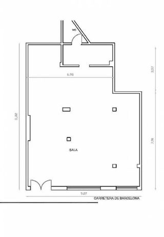 Local comercial en alquiler en Sant Andreu de la Barca