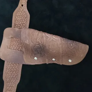 Canana y funda Far West disfraz