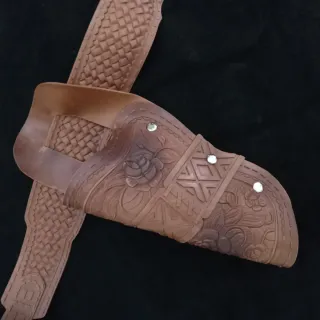 Canana y funda Far West disfraz