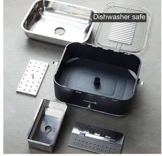 Barbacoa Carlo 44x33x21cm Gris F1