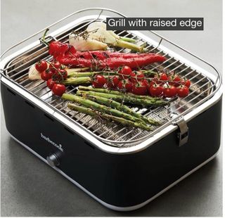 Barbacoa Carlo 44x33x21cm Gris F1