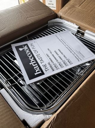 Barbacoa Carlo 44x33x21cm Gris F1